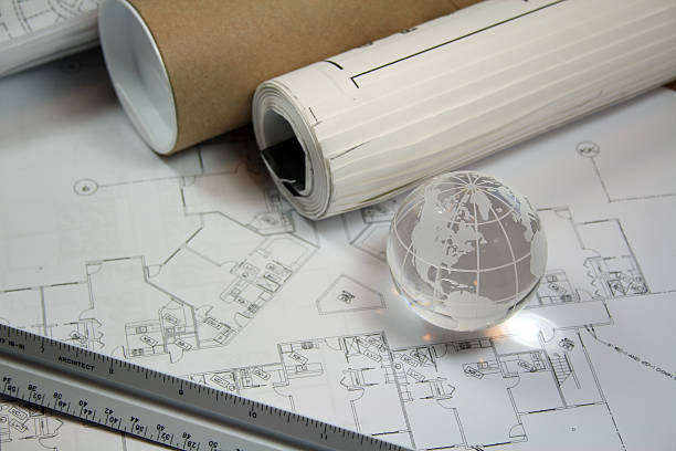 Global Architecture Concept stock photo