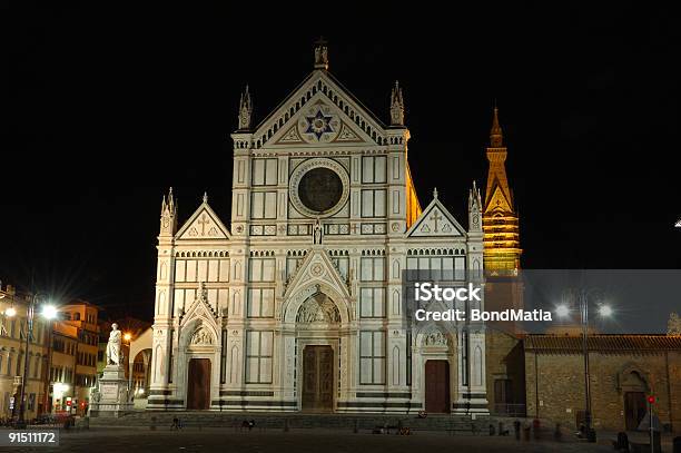 Italia Florence Basilica Di Santa Croce Foto de stock y más banco de imágenes de Antigualla - Antigualla, Antiguo, Arquitecto