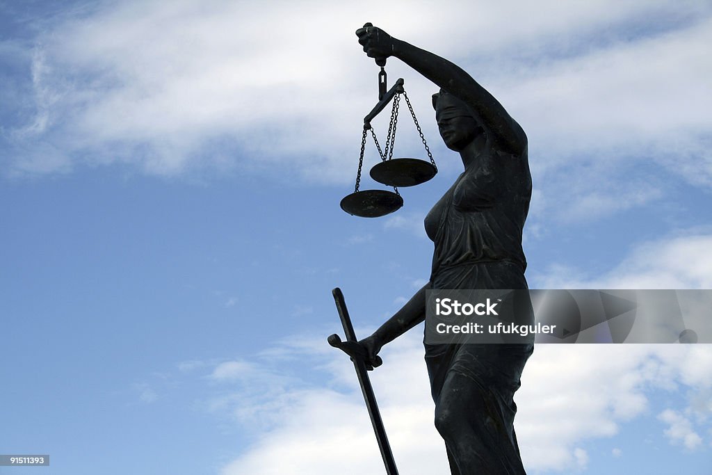 lady di giustizia - Foto stock royalty-free di La Giustizia