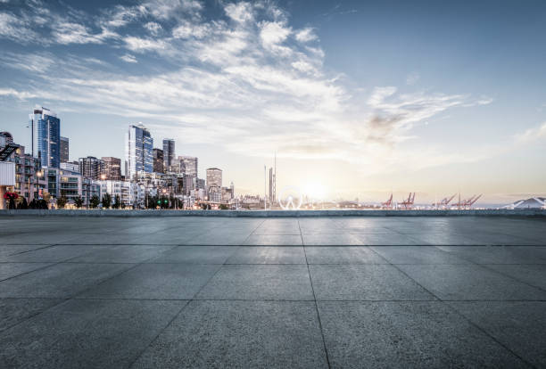 istock panoramic view of seattle skyline with harbor 915117686