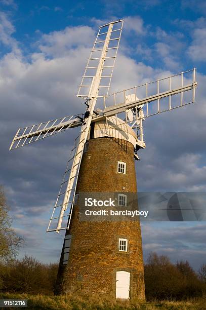 Billingford Mill Stock Photo - Download Image Now - Cereal Plant, Color Image, Crop - Plant