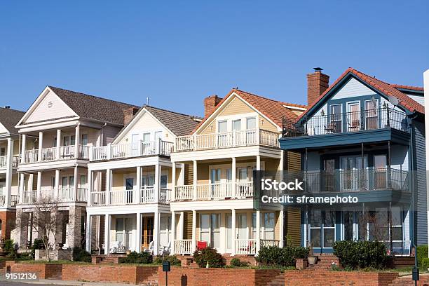 High End Townhouses Mud Island Memphis Stock Photo - Download Image Now - Memphis - Tennessee, Residential Building, Tennessee