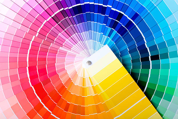 guía de colores - color tipo de imagen fotografías e imágenes de stock