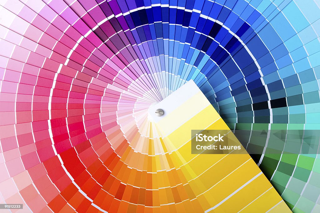 Color Guide  Colors Stock Photo