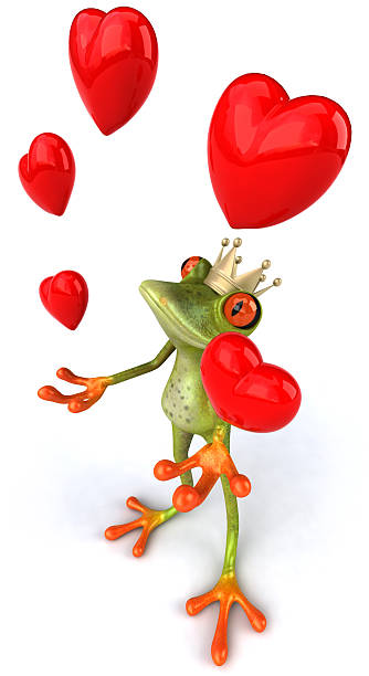 istock King frog showing love 91512930