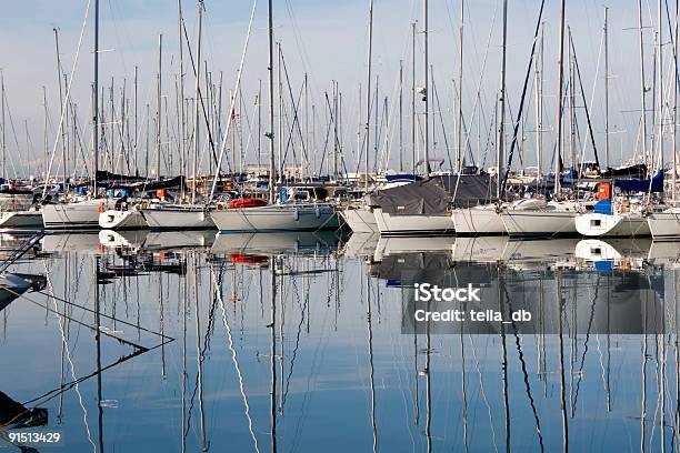 Izola Marina Odbiciasłowenia - zdjęcia stockowe i więcej obrazów Bez ludzi - Bez ludzi, Europa - Lokalizacja geograficzna, Fotografika