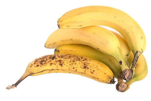 Bunch of bananas stock photo