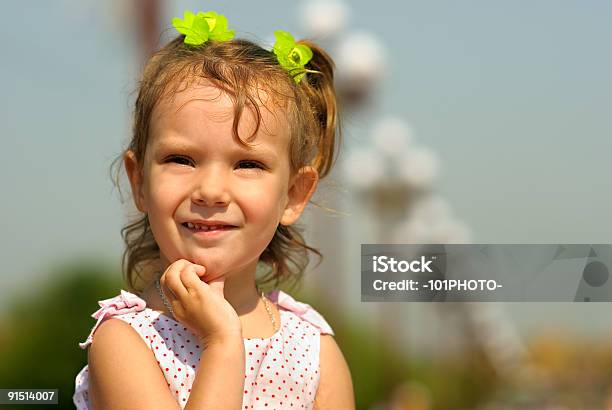 Portrait Of Small Girl Stock Photo - Download Image Now - Adult, Candid, Child