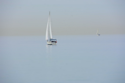 sailboat in the sea