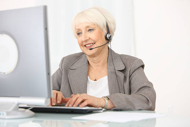 Old Cord Switchboard Operator