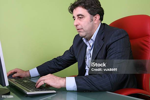 Topmanager Sitzen Im Büro Stockfoto und mehr Bilder von Anzug - Anzug, Arbeitsstätten, Berufliche Beschäftigung