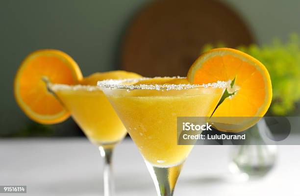 Frozen Margarita Mango - Fotografie stock e altre immagini di Margarita - Margarita, Cocktail, Arancia