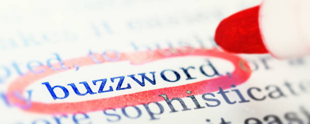 istock Red felt-tip pen circles the word 