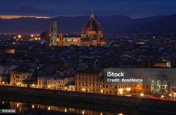 Itália Florença - Fotografias de stock e mais imagens de Amanhecer - Amanhecer, Antigo, Ao Ar Livre