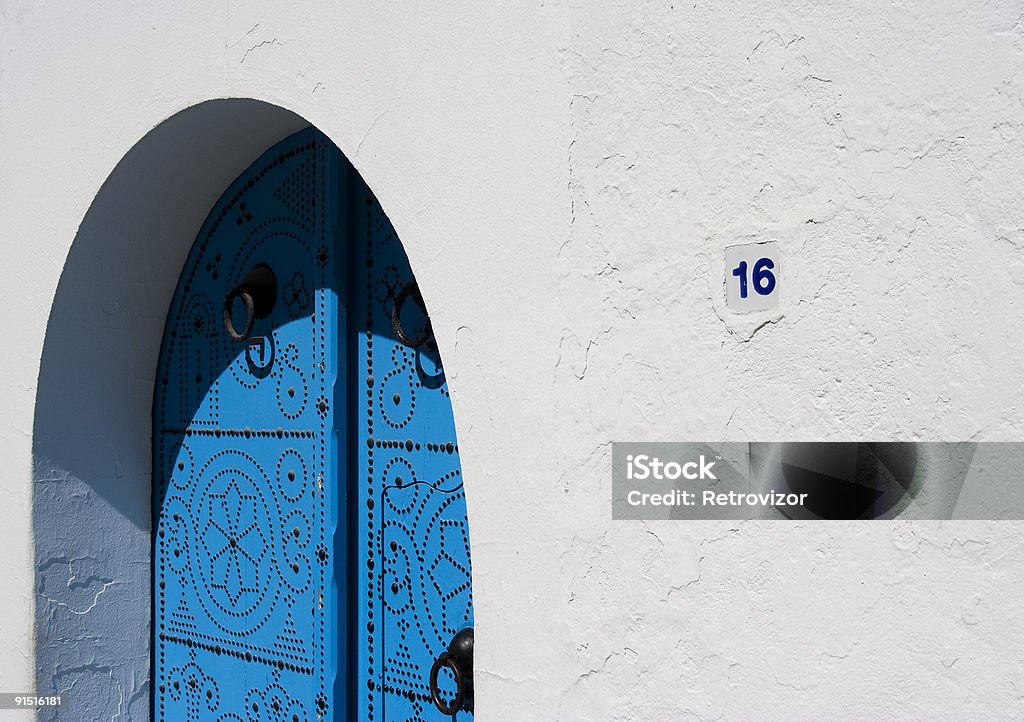 Blue gate - Lizenzfrei 16 Stock-Foto