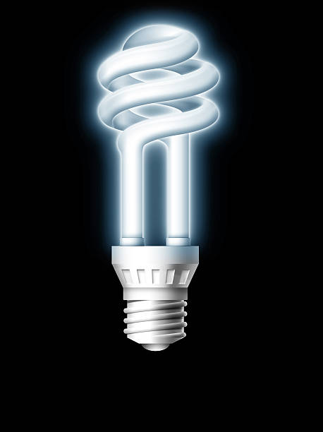 istock Luminous tube on the black background 91516379