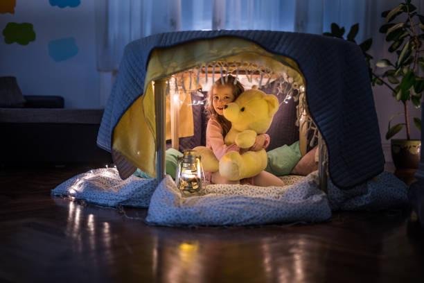 istock I love my teddy bear very much! 915166286