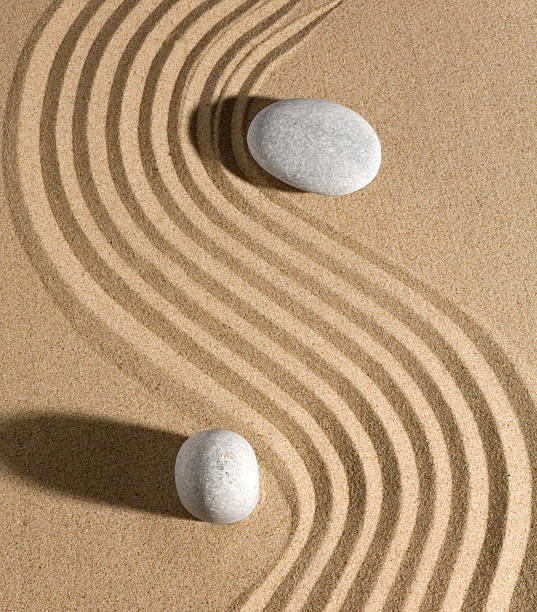 istock Stone garden in a zen style 91516725