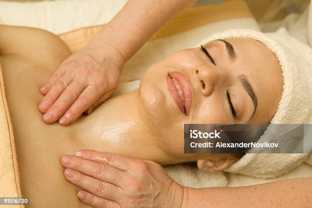 Facial Massagexxxl Stock Photo - Download Image Now - 20-29 Years, Adult, Alternative Medicine
