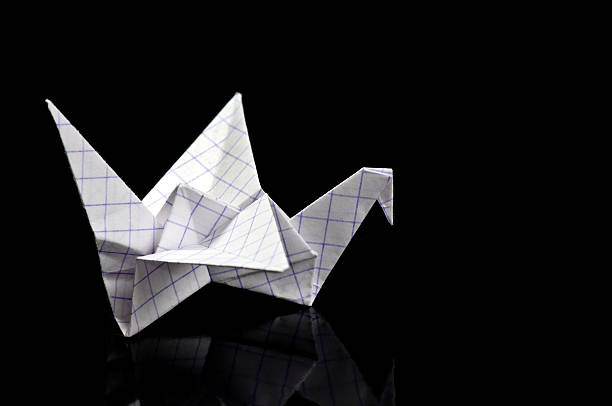istock Origami crane 91517223