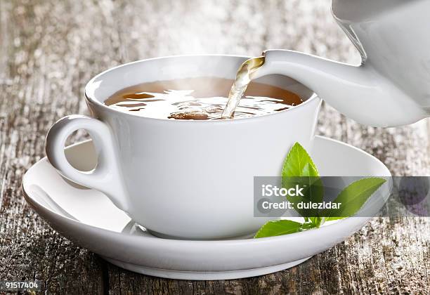 Tea Stock Photo - Download Image Now - Tea - Hot Drink, Pouring, Breakfast