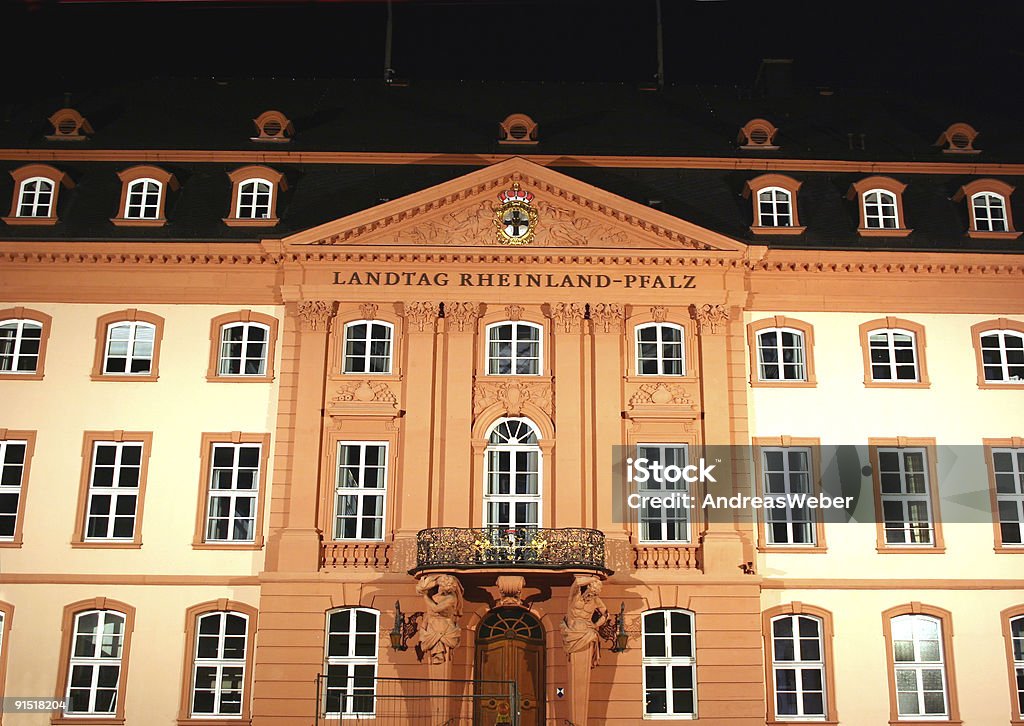Mainzer Landtag Rhénanie-Palatinat - Photo de Affaires libre de droits