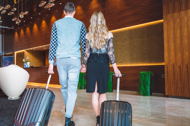 istock Young couple going on a honeymoon 915182080