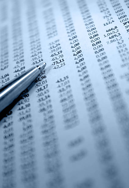 istock Columns of Numbers 91518758