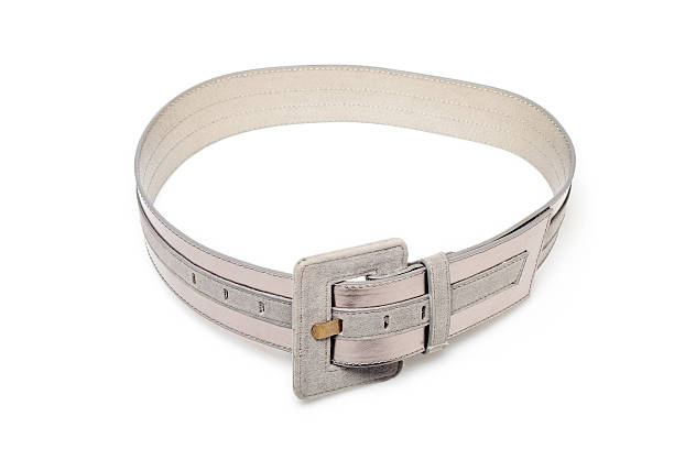 istock Golden leather belt 91518769