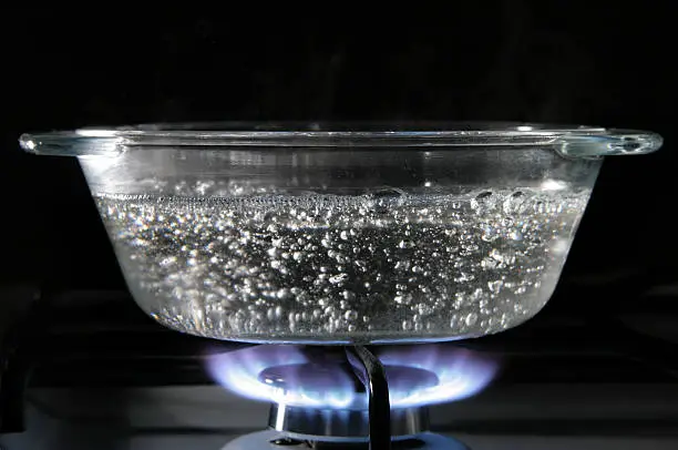 Photo of Glass saucepan