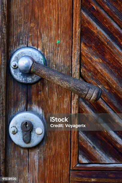 Old Door Knob Stock Photo - Download Image Now - Backgrounds, Bronze Colored, Brown