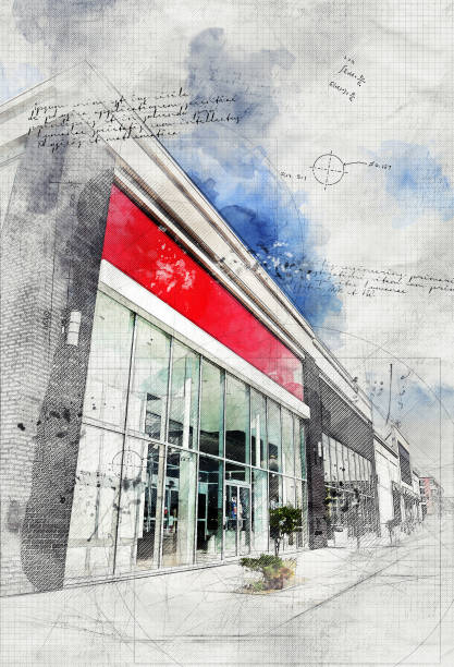 istock Grunge Store Building Entrance 915194336