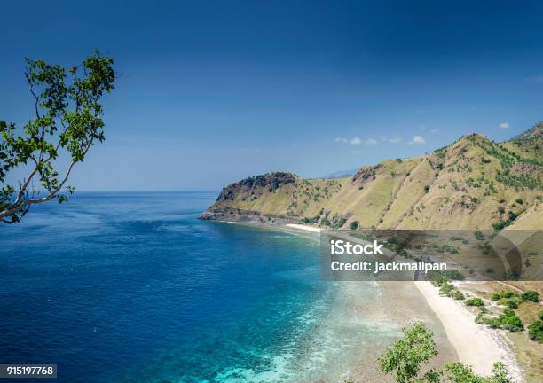 Coast And Beach View Near Dili In East Timor Leste From Cristo Rei Hill Monument Stock Photo - Download Image Now