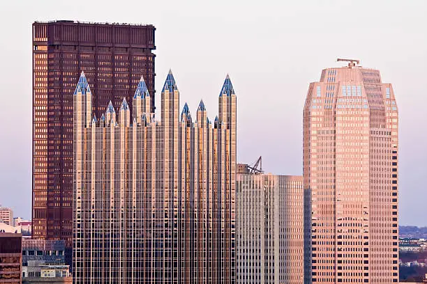 Photo of Skyscrapers in Downtown Pittsburgh