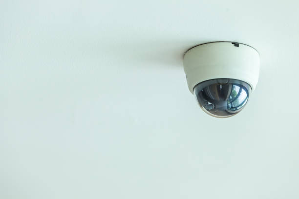 istock CCTV system installed on the ceiling in the hotel corridor 915198730