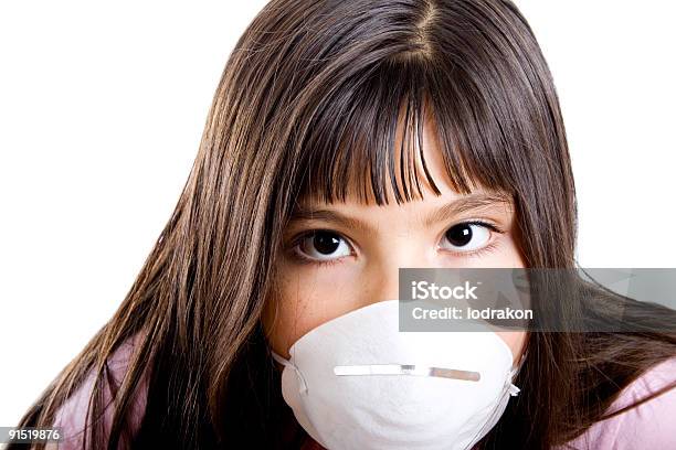 알레르기 여자아이 공기 오염에 대한 스톡 사진 및 기타 이미지 - 공기 오염, 귀여운, 남유럽 후예