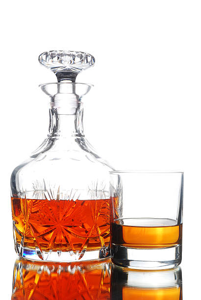 istock Whiskey decanter and glass 91520311