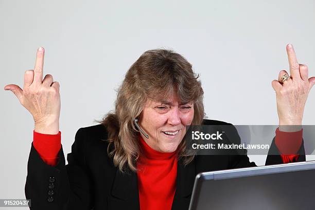 Angry At Work Stock Photo - Download Image Now - Customer Service Representative, Office, Service