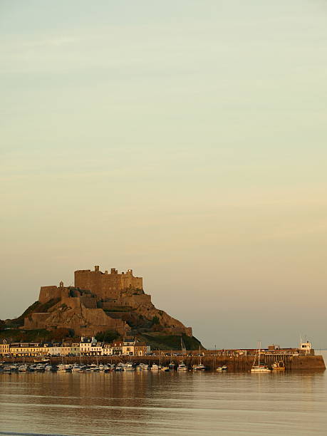 istock Gorey Castle ,Jersey. 91520553