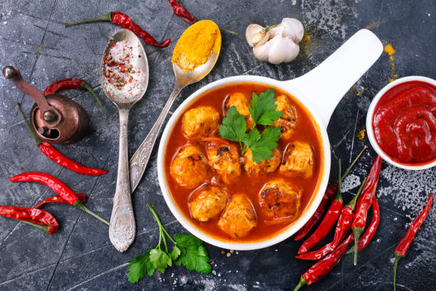 istock meat balls with sauce 915209628