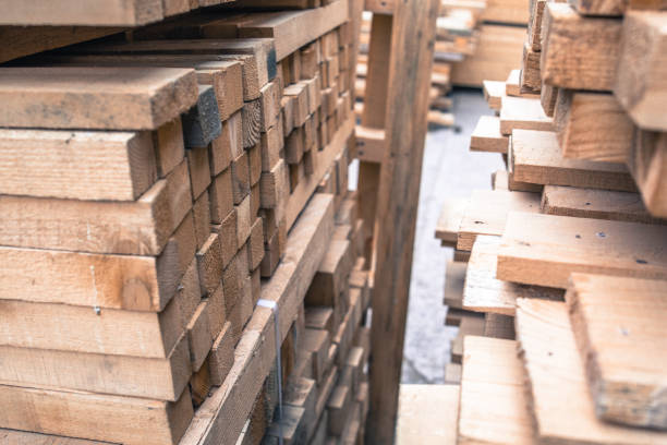 istock wooden texture industrial woods and logs 915210616