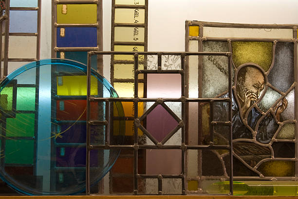 istock In the workroom of a glass-painter. 91521116
