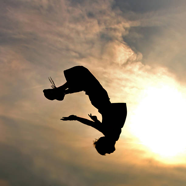 istock silhouette of jumping man 91522249