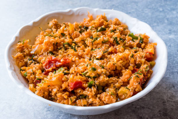 istock Turkish Cauliflower Food Kisir / Bulgur Salad 915250794