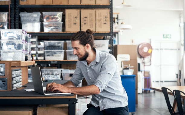 istock His business has become more popular since he moved online 915253952