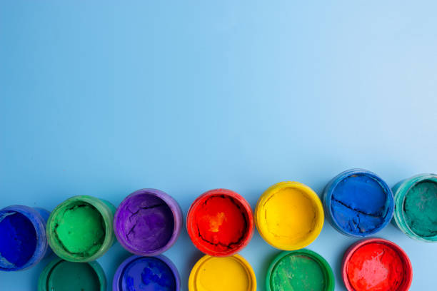 istock colorful cans with paint 915276198