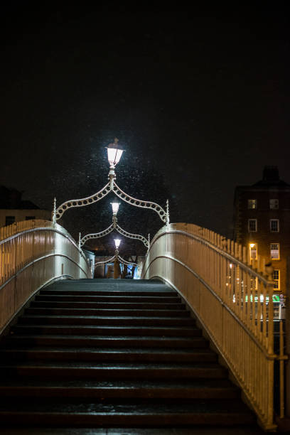 istock Ha'penny Bridge over the river Liffey, Dublin, Ireland. 915277338