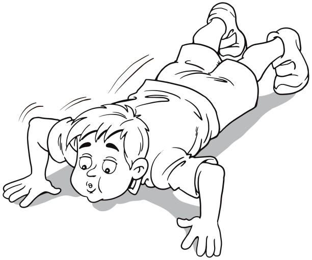Pushups Draw 100+ Push Up Drawings Illustrations, Royalty-Free Vector Graphics ...