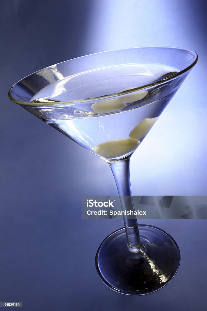 Blue Martini - Royalty-free Alegria Foto de stock