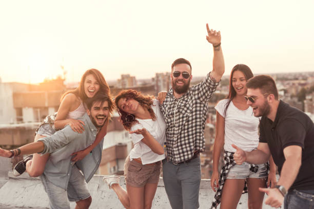 istock Summertime rooftop party 915291860